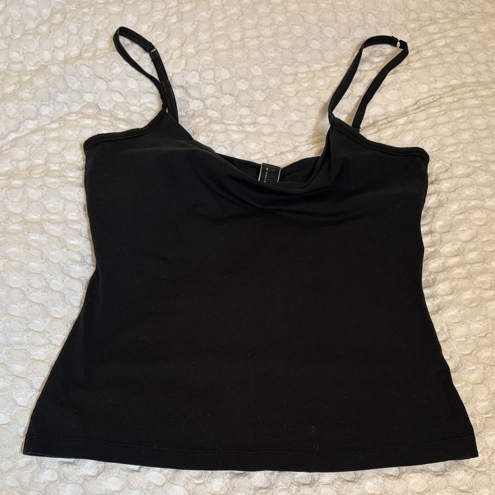 Hanro Classic Black Camisole Top